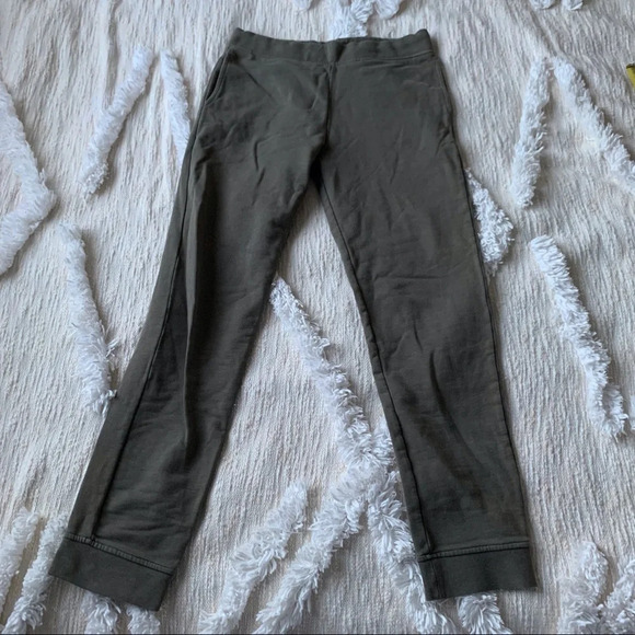 A.P.C. Olive Sweatpants - Picture 1 of 9